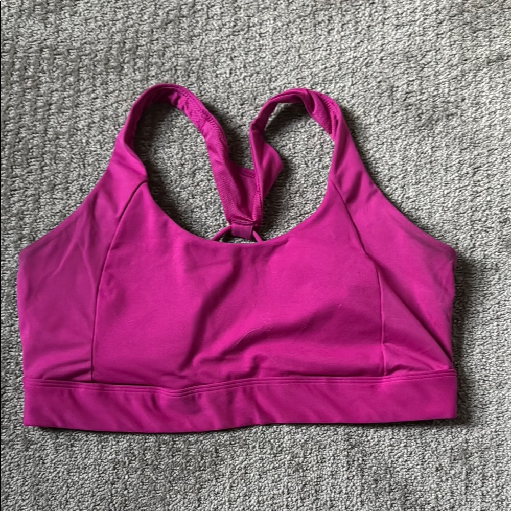 Women's Pink Sports Bra